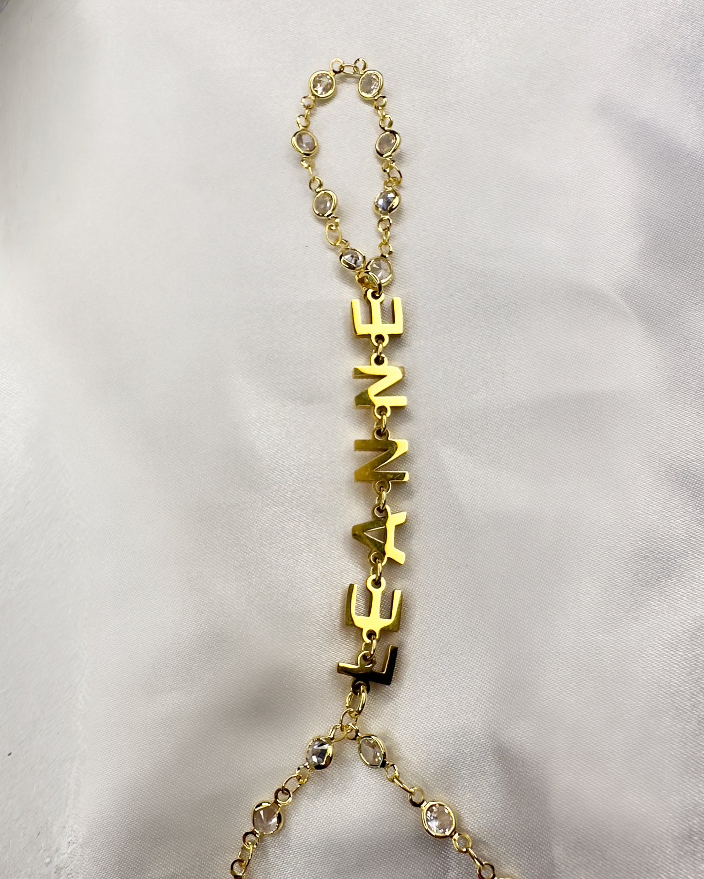 Name Dropper - Custom Hand Chain