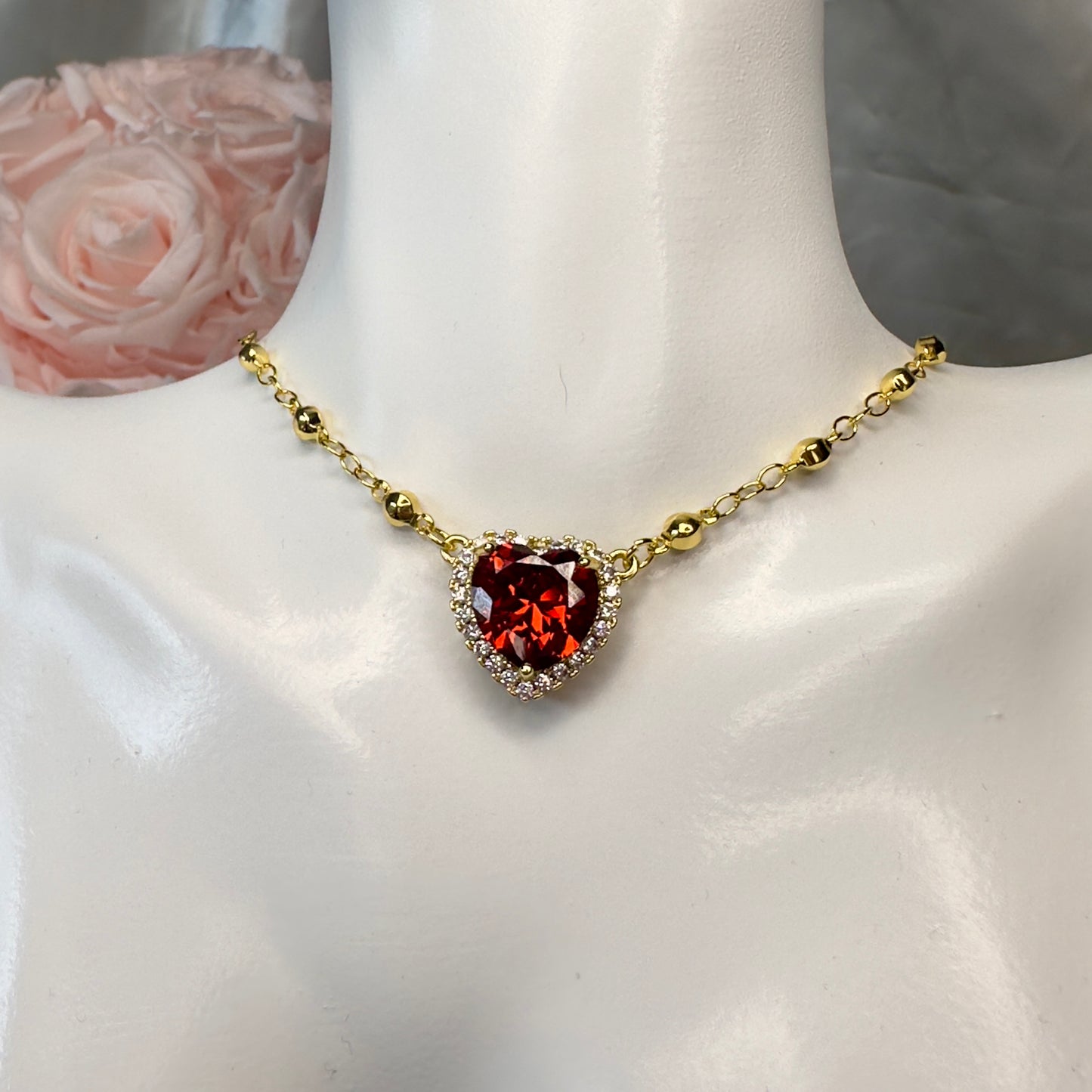 Glam Heart Necklace