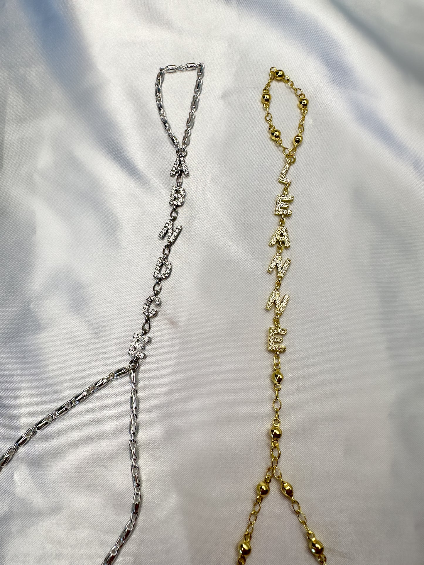 Say My Name Hand Chain - Custom