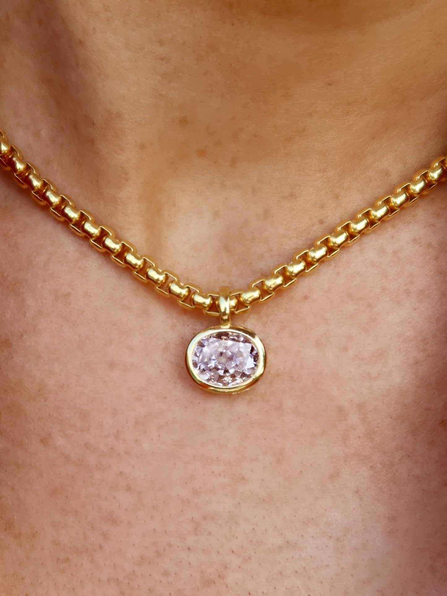 Bezel Babe Necklace