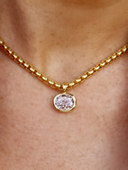Bezel Babe Necklace