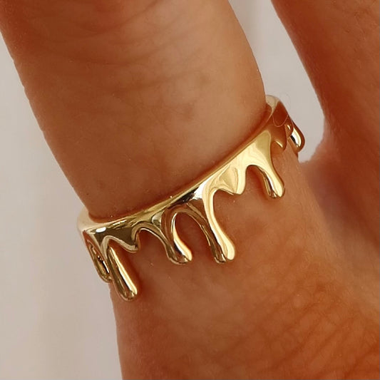Liquid Gold Ring