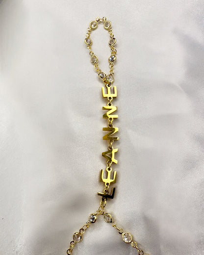 Name Dropper - Custom Hand Chain