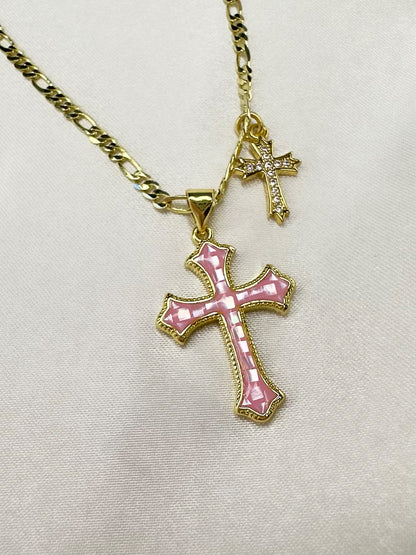 Les Deux Cross Pendent