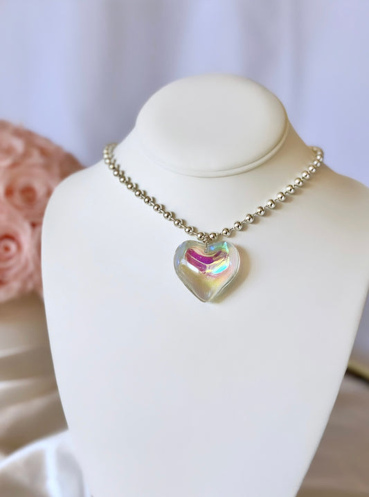 Lover Girl Heart Necklace