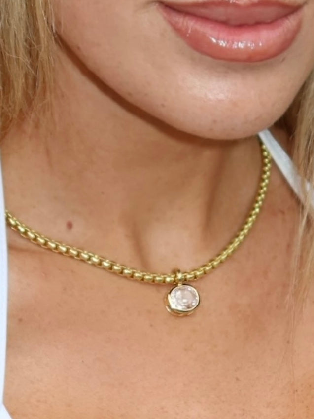 Bezel Babe Necklace