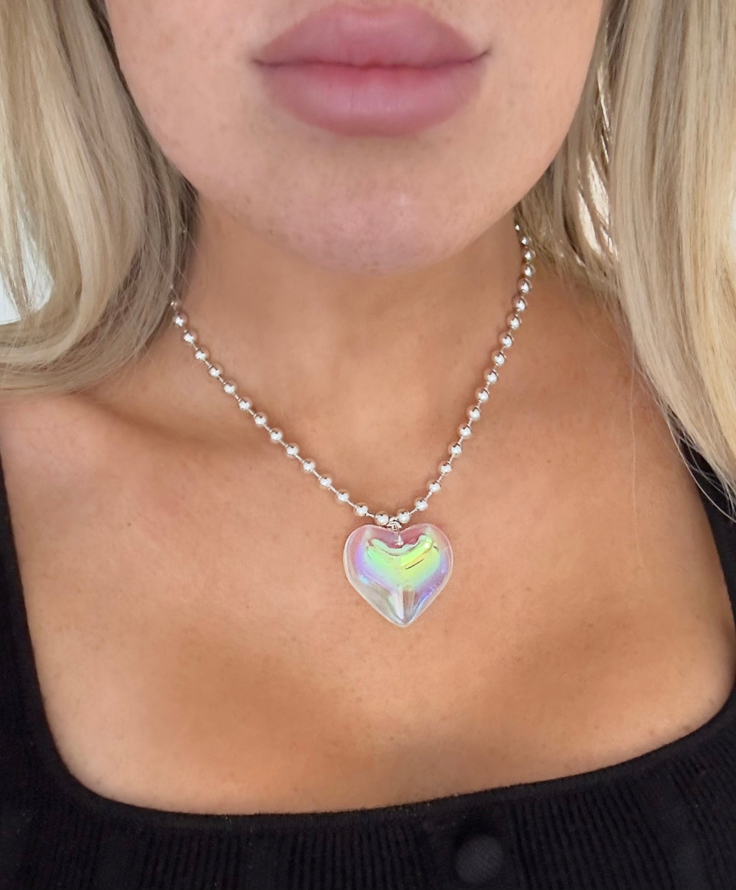 Lover Girl Heart Necklace