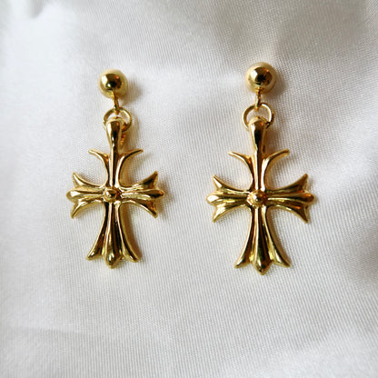 Chrome Crosses - Gold