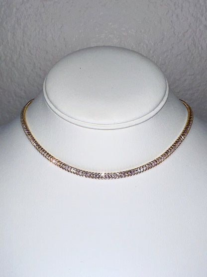 Baguette Bling Choker