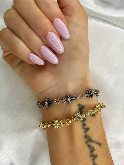 Calabasas Cross Bracelet