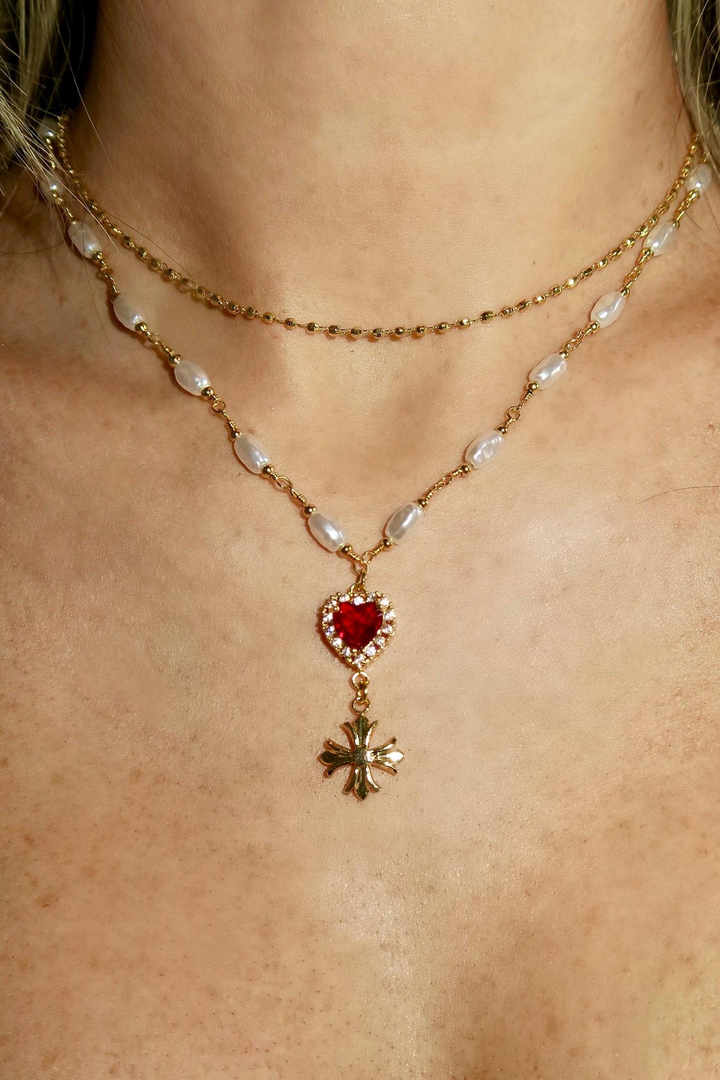 Anora Rosary Necklace