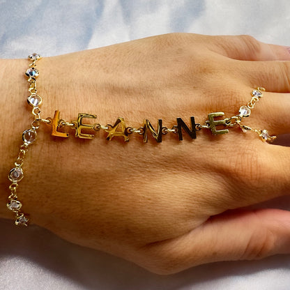Name Dropper - Custom Hand Chain