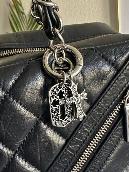 Double Crossed Bag Charm