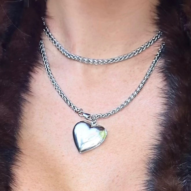 Lock It In Necklace