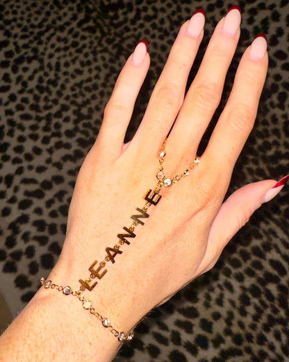 Name Dropper - Custom Hand Chain