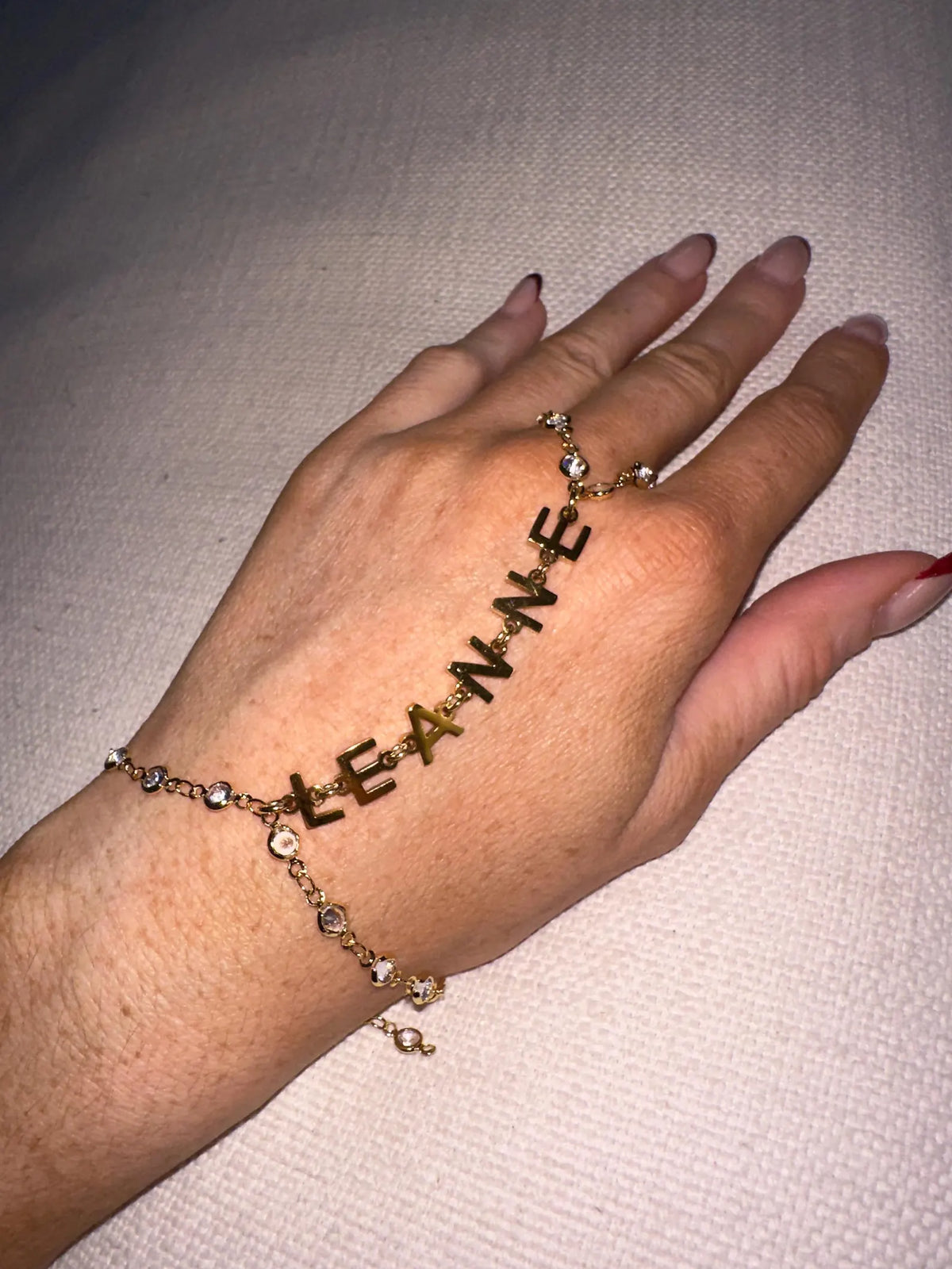 Name Dropper - Custom Hand Chain