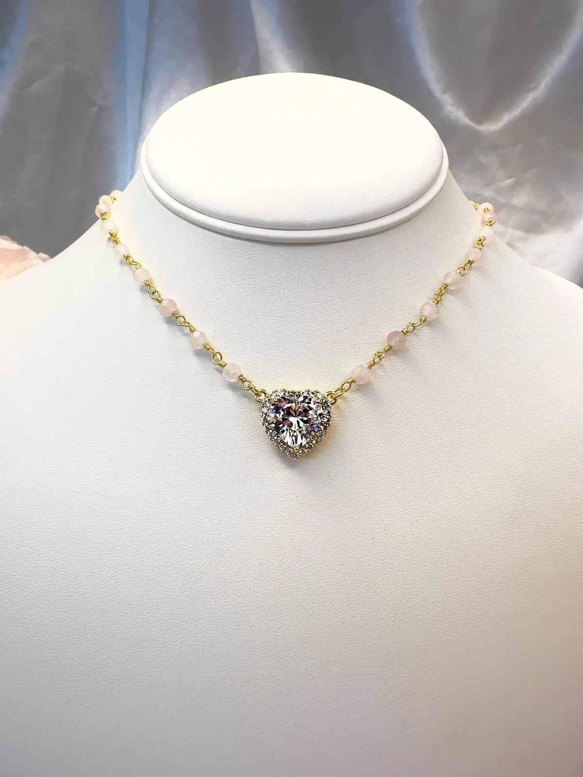 Lover Girl - Rose Quartz Necklace