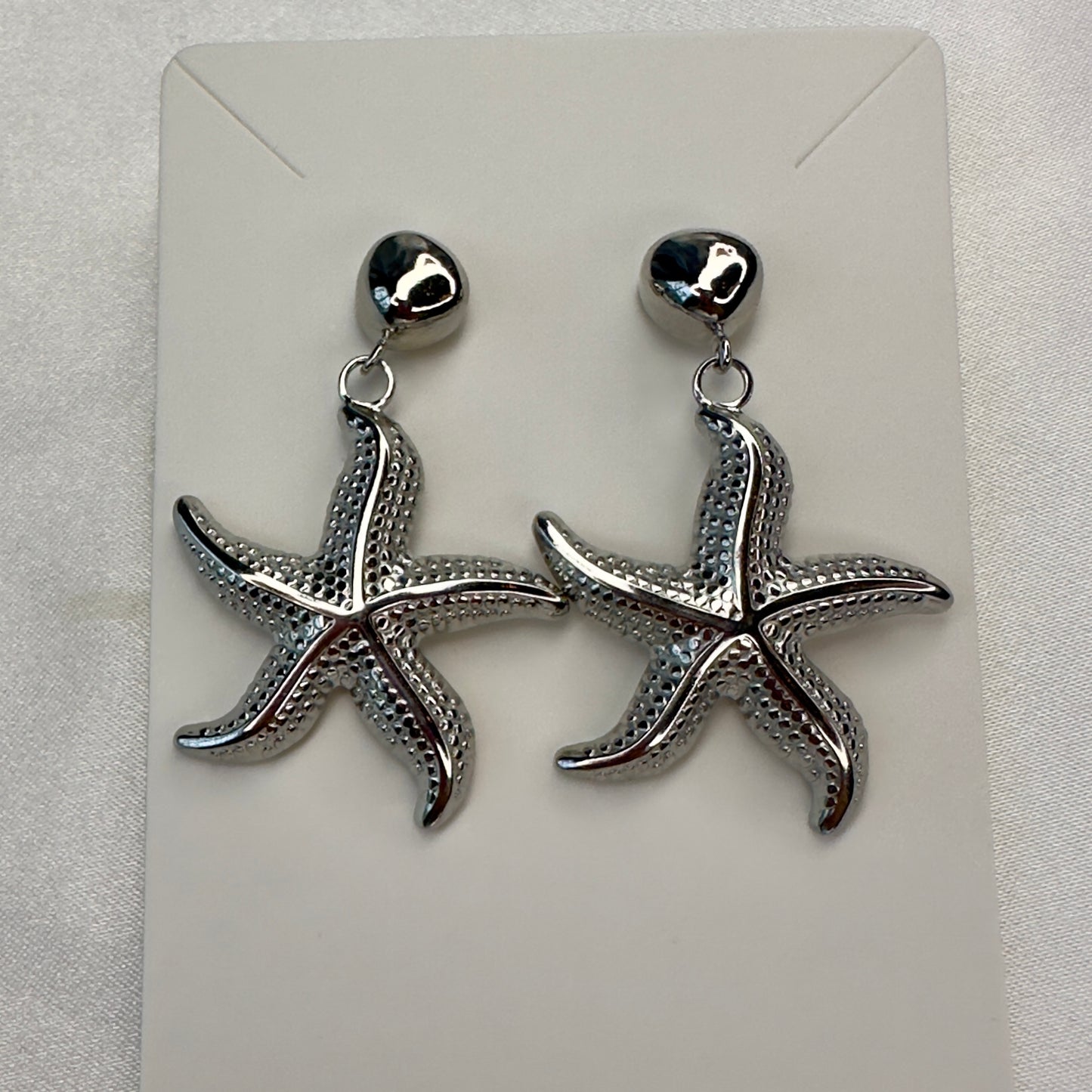Star of Sea Earrings - Silver