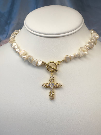 Laguna Cross Necklace