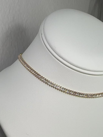 Baguette Bling Choker