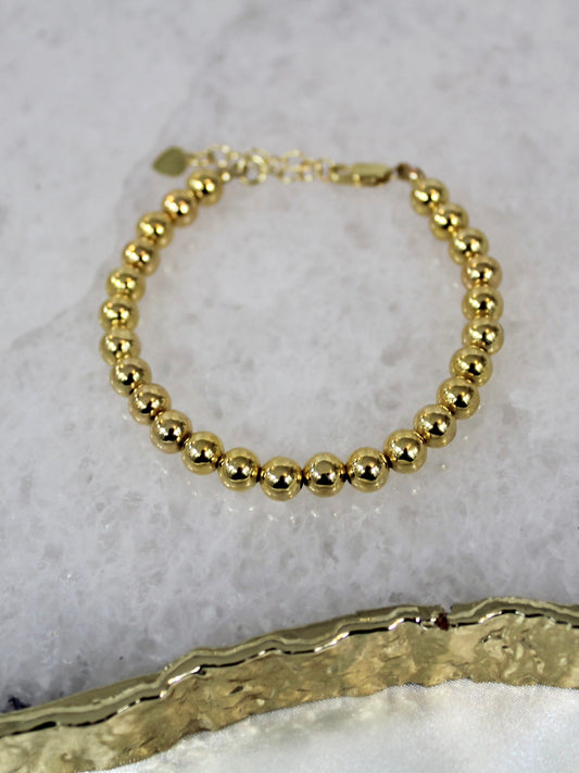 14k Gold Filled Classic Bracelet - 6mm