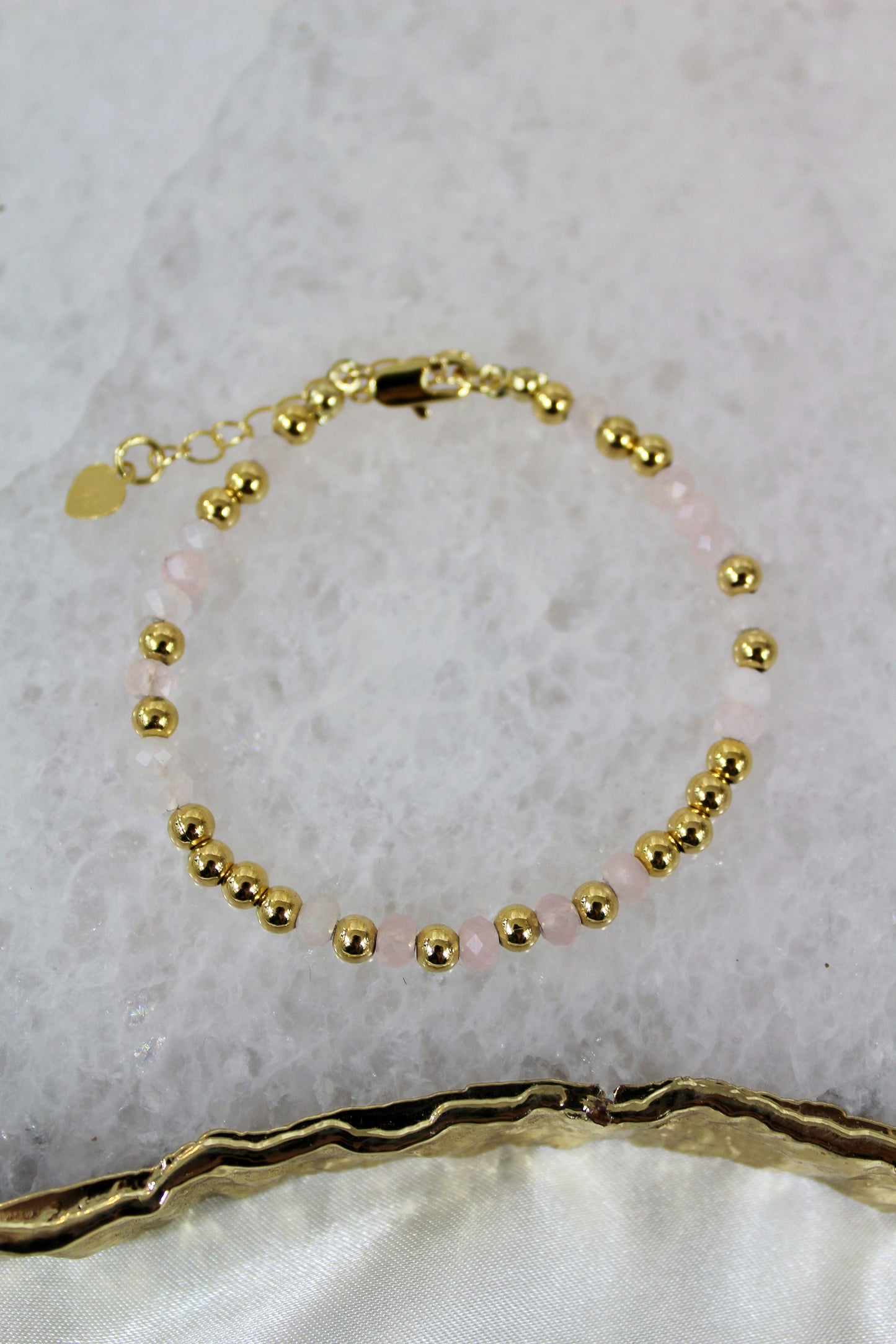 Abundance Bracelet - Rose Quartz