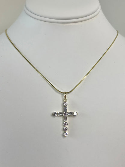 Jesus Piece Cross Necklace